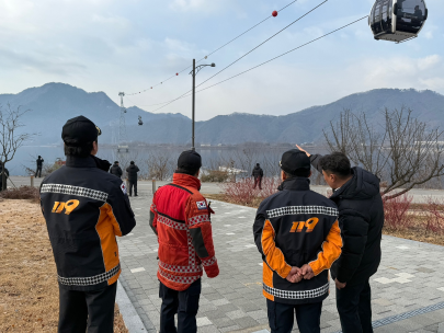 삼악산 케이블카 특별구조훈련