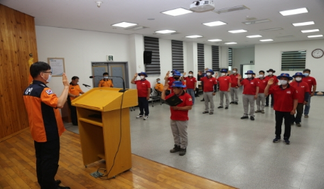 철원소방서, 119시민수상구조대 발대식