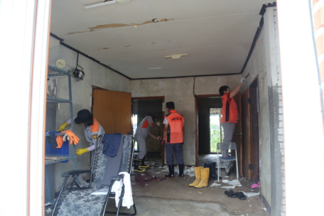 철원소방서, 강원도 의용소방대연합회 속속 도착..복구작업 투입