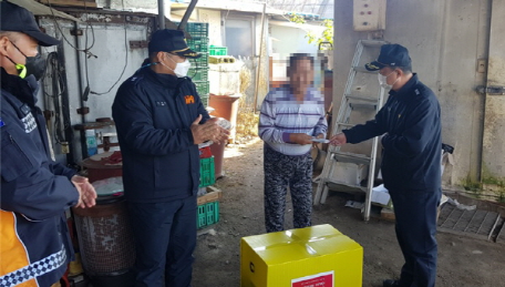 철원소방서, 화재피해 주민에게 119행복기금 전달