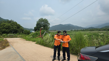 풍수해 인명 피해 우려 지역 및 배수관련시설 현장점검
