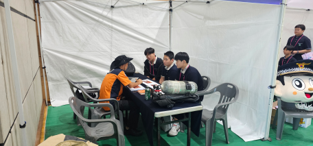 철원소방서, 철원 직업박람회 소방관 부스 운영