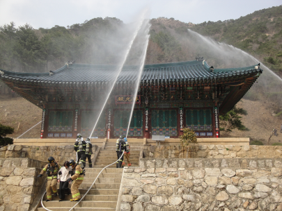 산불대비 및 긴급구조 통제단 가동 훈련