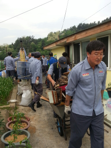 (2014.5.14)화재피해가구 복구지원 봉사활동