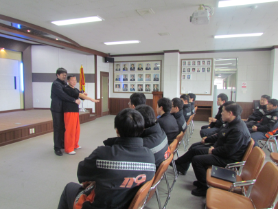 구조구급대원 폭행방지를 위한 호신술 교육