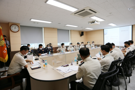 윤상기 강원도소방본부장, 강릉소방서 격려방문