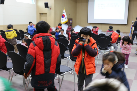 간성초등학교 1, 2학년 소방안전 체험교실