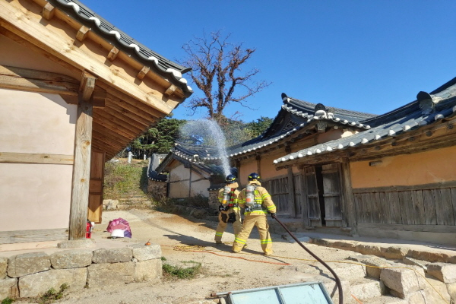 2020년 하반기 목조문화재 합동 소방훈련