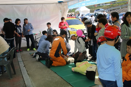 제14회 횡성한우축제 소방안전체험부스 운영