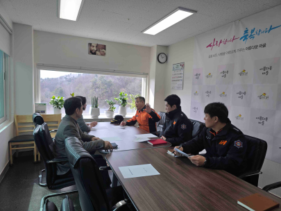 [횡성소방서, 장애인 거주시설 '아름다운 마을'관서장 화재예방 현장지도 실시]