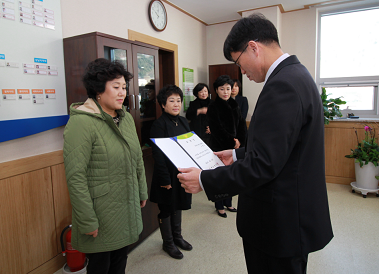 조명순 전 여성의용소방대장 북면여성의용소방대 고문 위촉