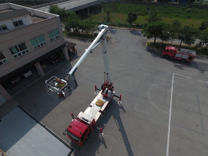 고층건축물 화재대비 인명구조훈련 및 장비조작훈련