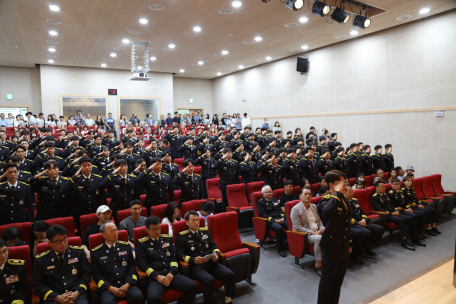 신임교육과정 제38기 소방사반 졸업식