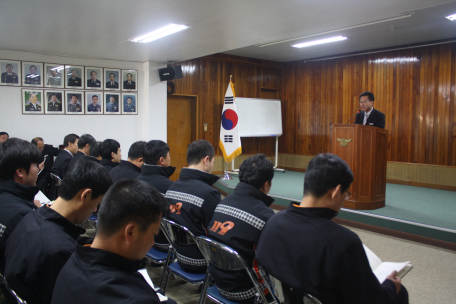 4월 정례조회 및 직장교육 실시