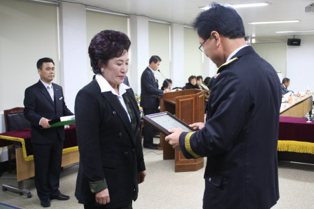 2012.12.28 삼척의용소방대장 간담회