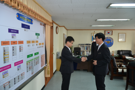 지방소방위 임용장 수여식