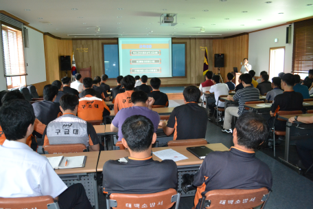 현장활동 안전사고방지 교육 실시
