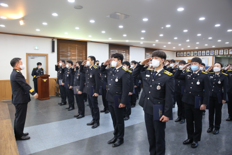 태백소방서, 서내 인사발령에 따른 임용장 수여식 실시