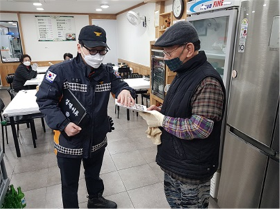 태백소방서, 4월 전통시장 점포점검의 날 운영