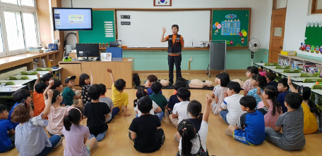 신평초등학교 심폐소생술 교육