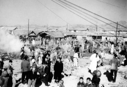중앙시장 1953년