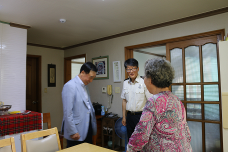 국가유공자 주택용 소방시설 전달식 2019년