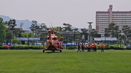 양구소방서, 헬기를 통한 응급환자 후송