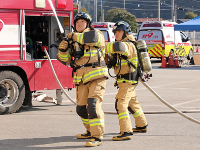 2025년 양구소방서 긴급구조 종합훈련 실시 - 2