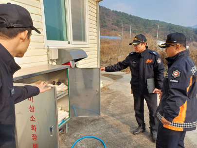 상무룡리 산림화재 예방 점검 실시