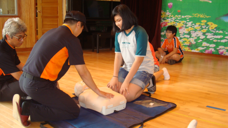 2011년 여름 주천초등학교 119안전교실 교육