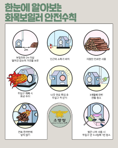[카드뉴스]한눈에 알아보는 화목보일러 안전수칙!